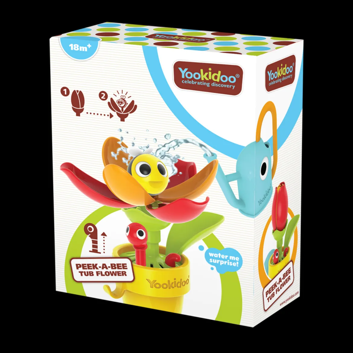 Peek-a-Bee Tub Flower Bath Toy