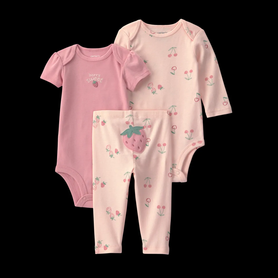 3-Piece Bodysuit & Pant Gift Set