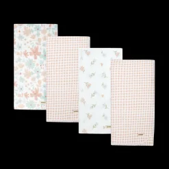 4-Piece Flannel Receiving Blanket