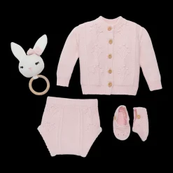 4-Piece Floral Sweater Set