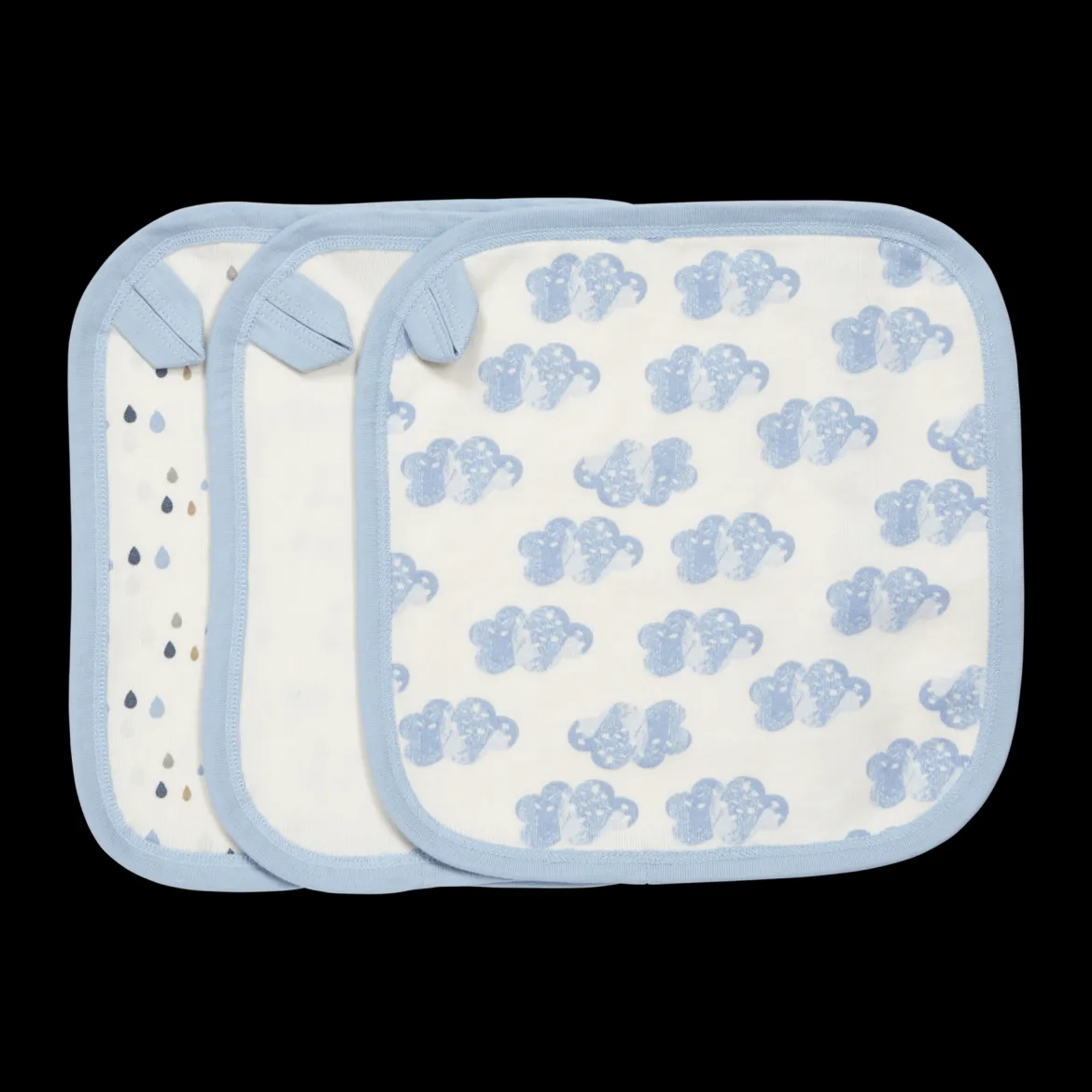 6-Piece Organic Cotton Bath Time Set