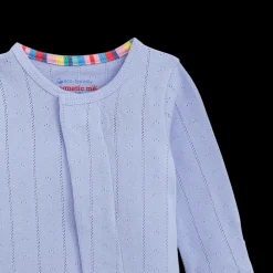 Pointelle Organic Cotton Footie