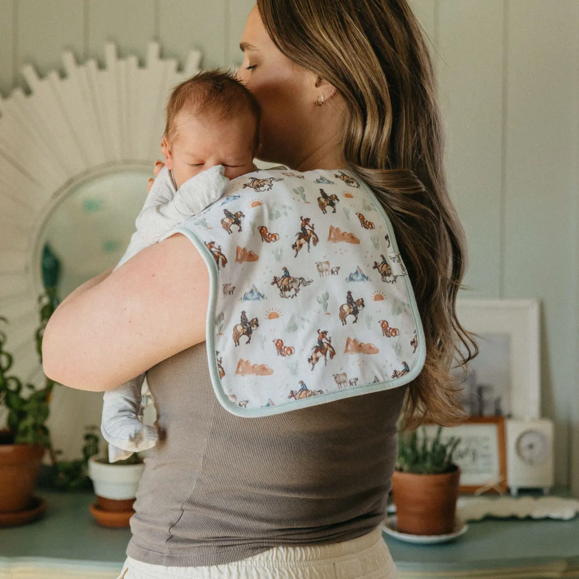 Printed Burp Cloth Set