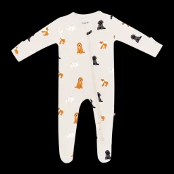 Printed Zipper Footie
