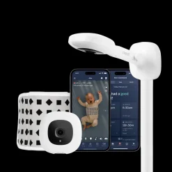 Pro Smart Baby Monitor and Wall Mount
