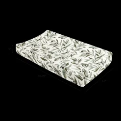Quilted Changing Pad Cover in GOTS Certified Organic Muslin Cotton