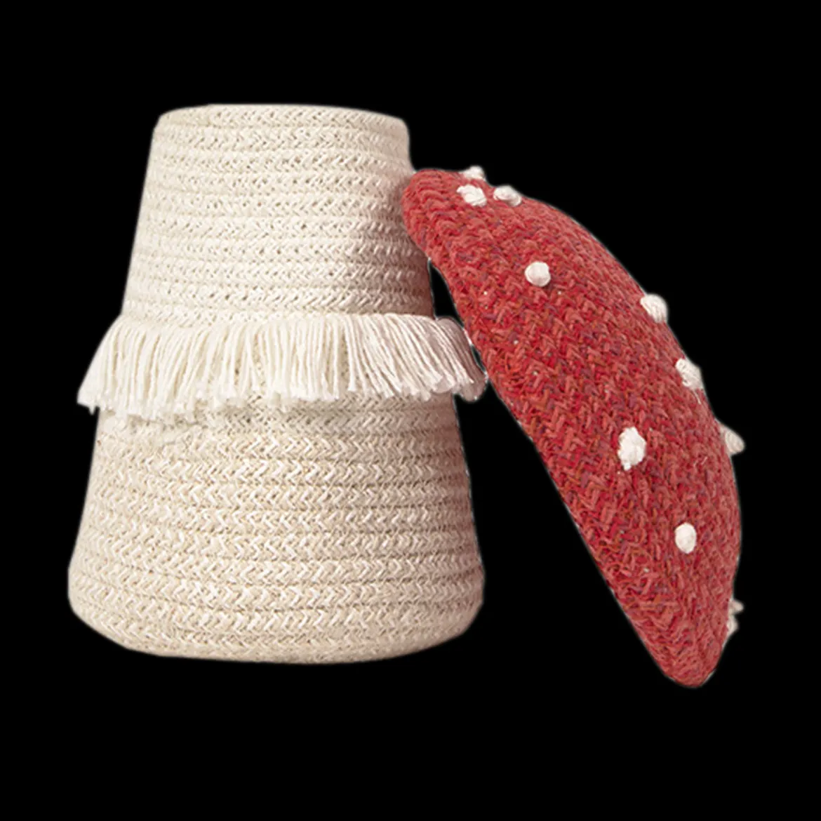 Red Mushroom Basket