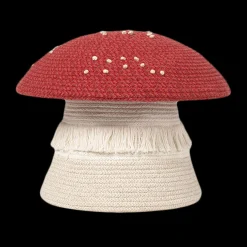 Red Mushroom Basket