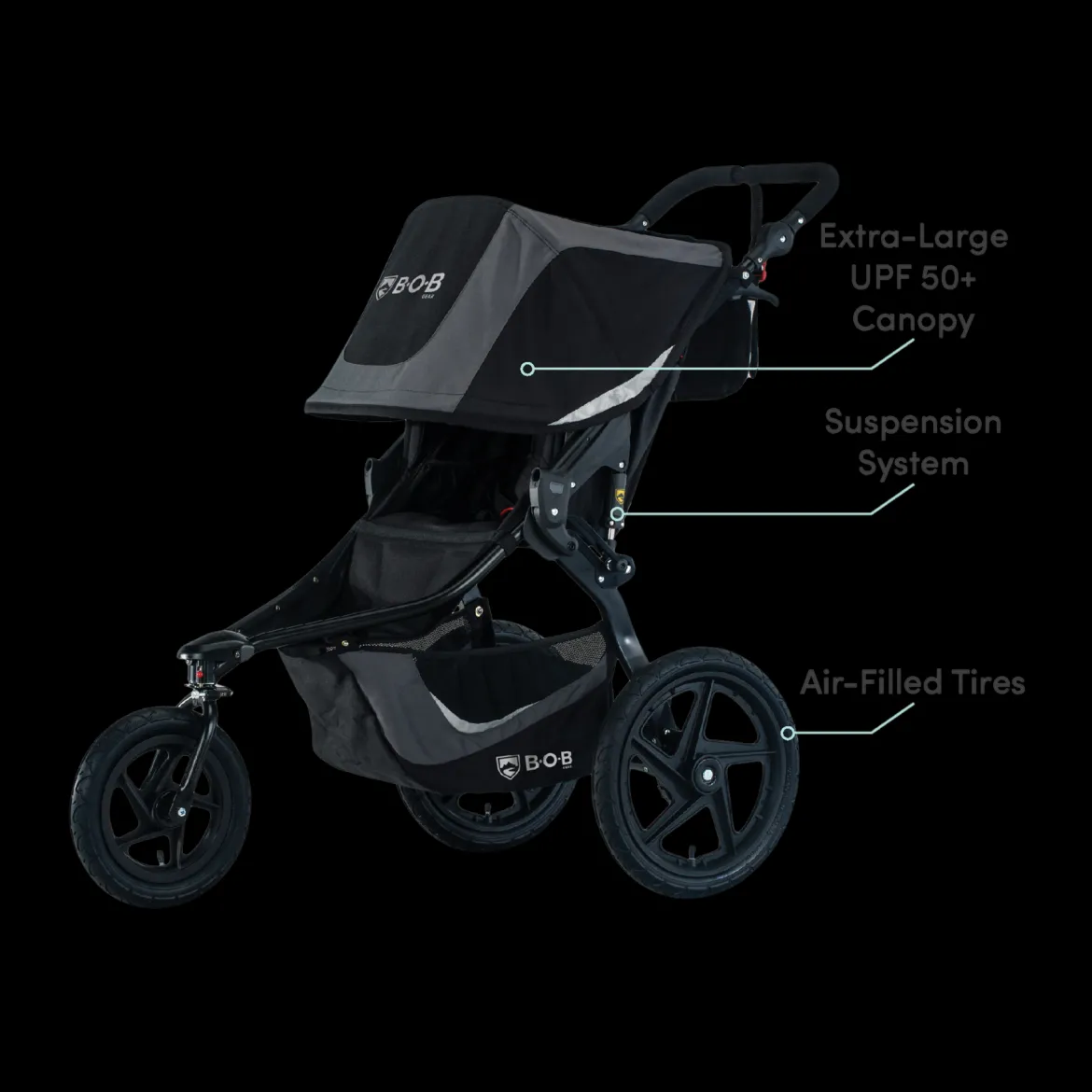 Revolution Flex 3.0 Single Jogging Stroller