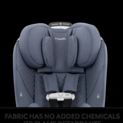 Revolve360 Extend All-in-One Rotational Car Seat with Green & Gentle Fabric
