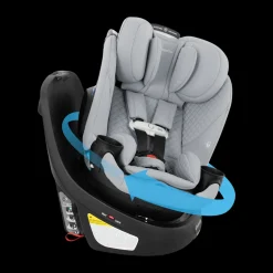 Revolve360 Slim 2-in-1 Rotational Car Seat with Green & Gentle Fabric