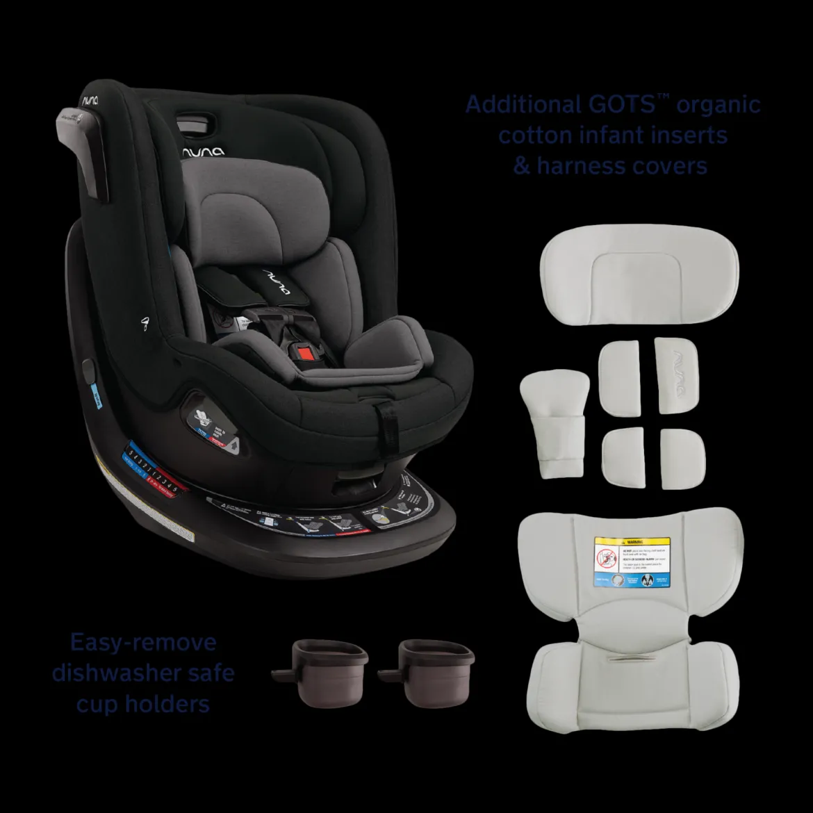 REVV Rotating Convertible Car Seat