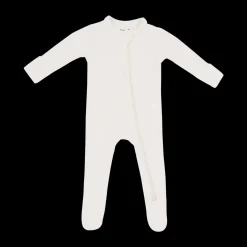 Ribbed Zipper Footie