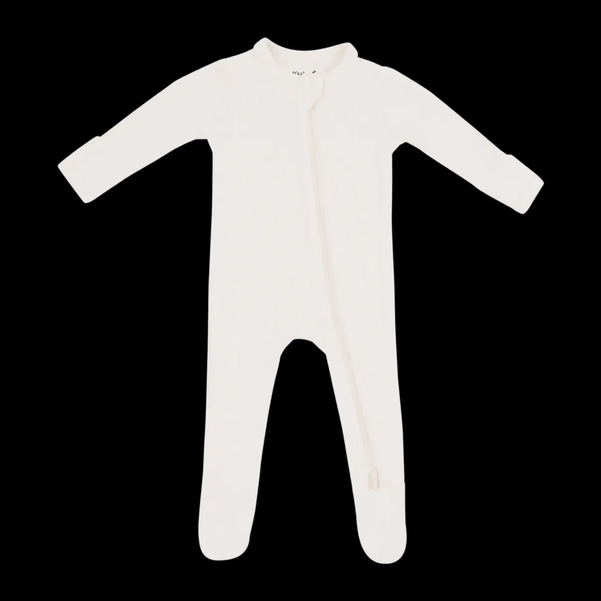 Ribbed Zipper Footie