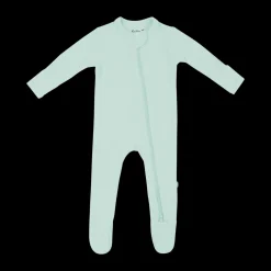 Ribbed Zipper Footie