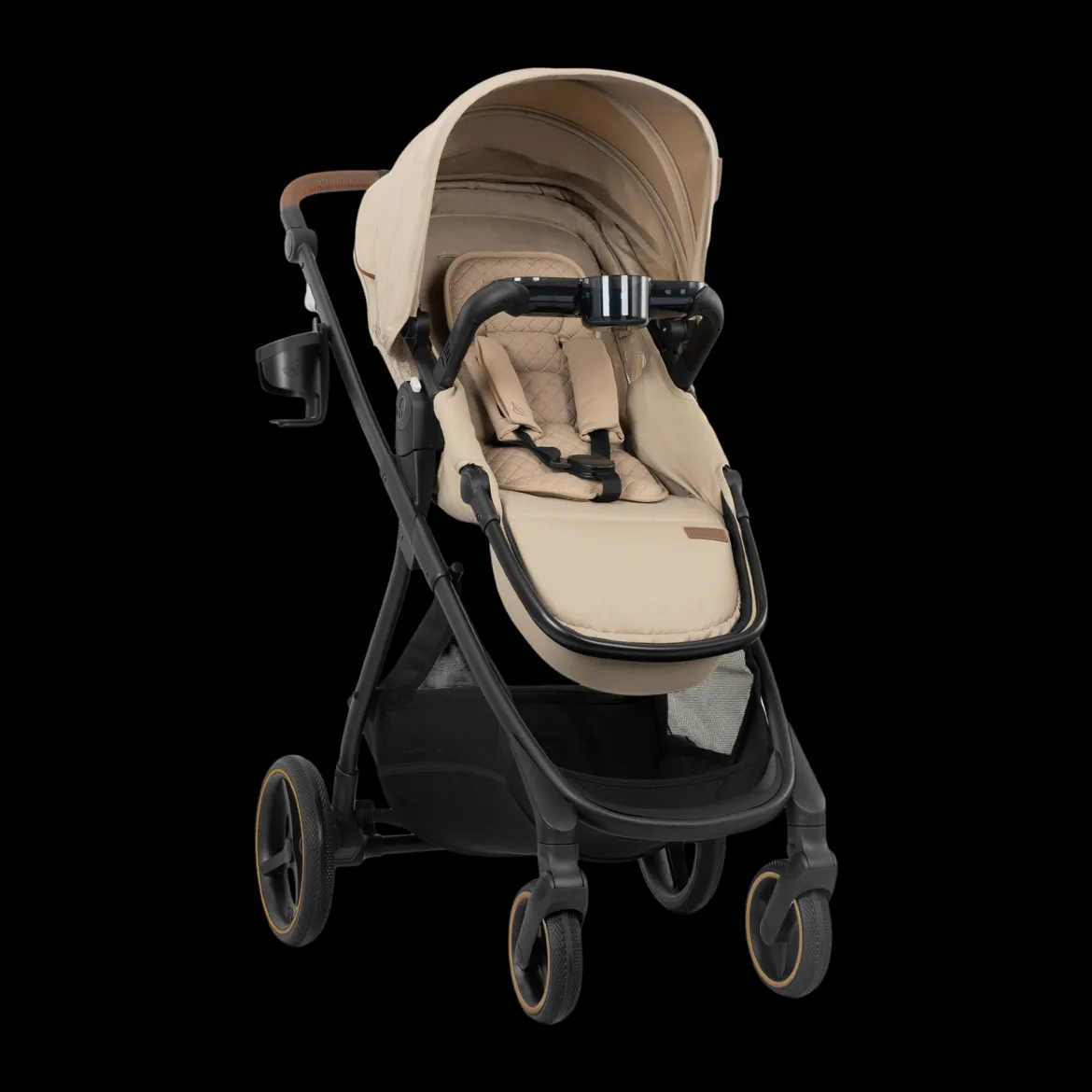 Shyft Intuiti+ Stroller with Green & Gentle Fabric