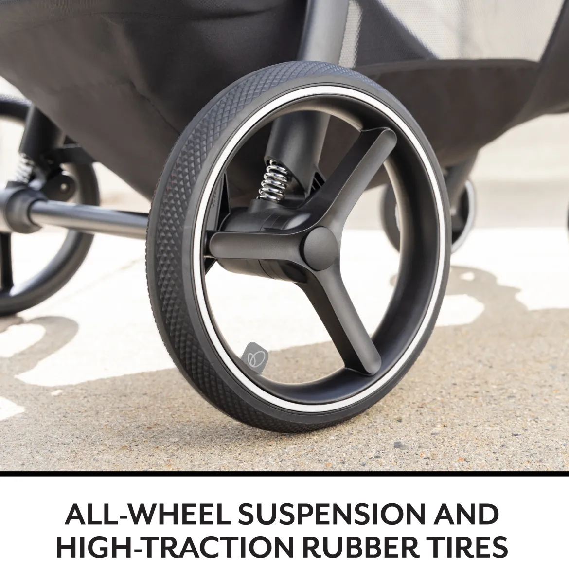 Shyft Intuiti+ Stroller with Green & Gentle Fabric