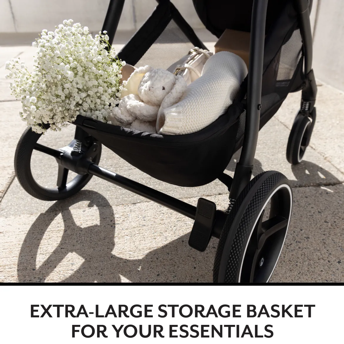 Shyft Intuiti+ Stroller with Green & Gentle Fabric
