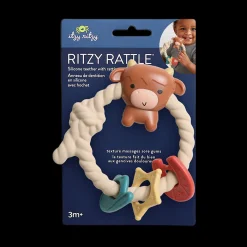 Silicone Teether with Rattle