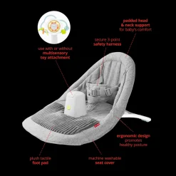 Silver Lining Cloud Upright Floor Seat