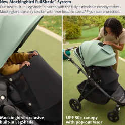 Single-to-Double Stroller 3.0 and Bassinet Bundle