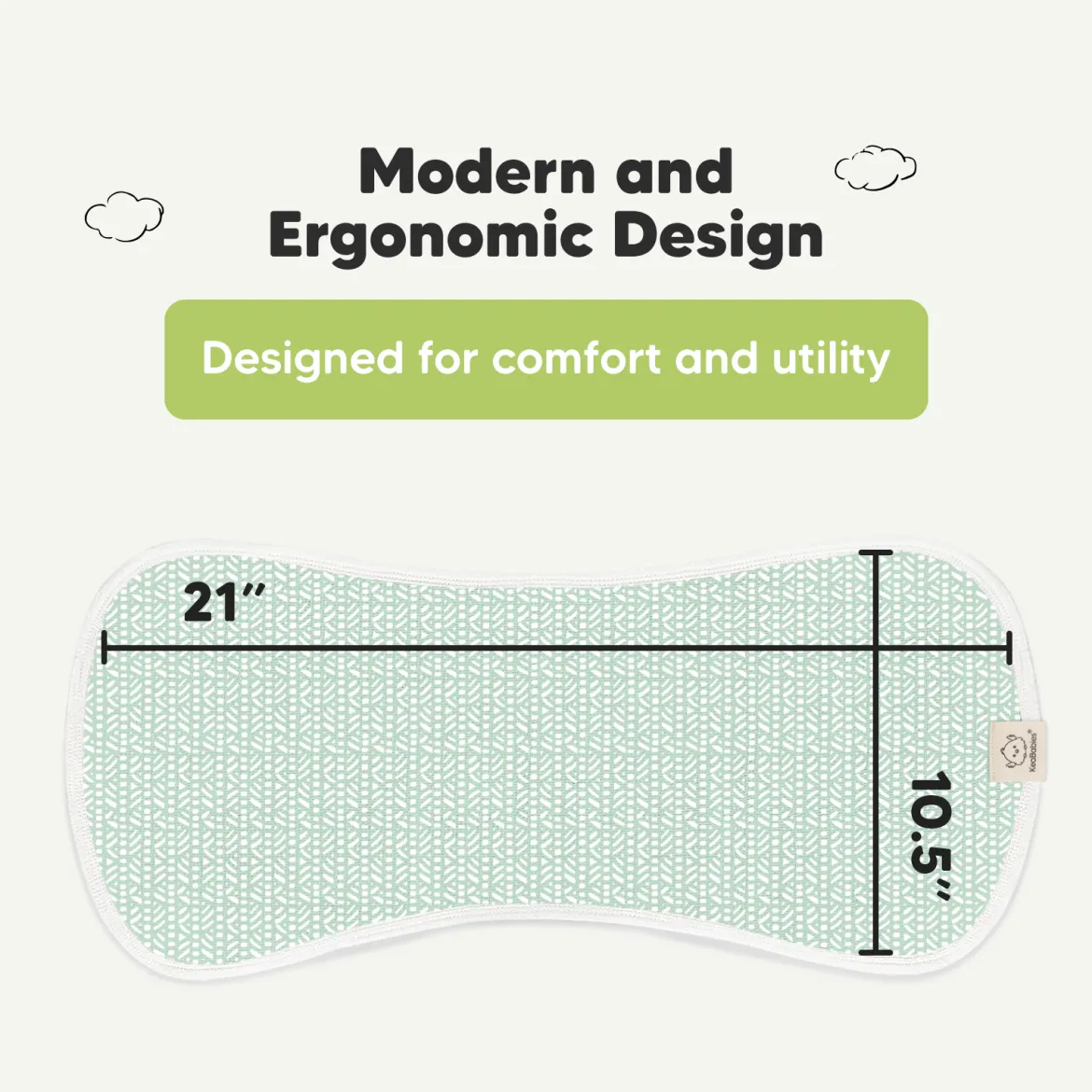 Softe Muslin Baby Burp Cloth