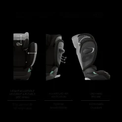 Solution G2 Folding Travel High-Back Booster