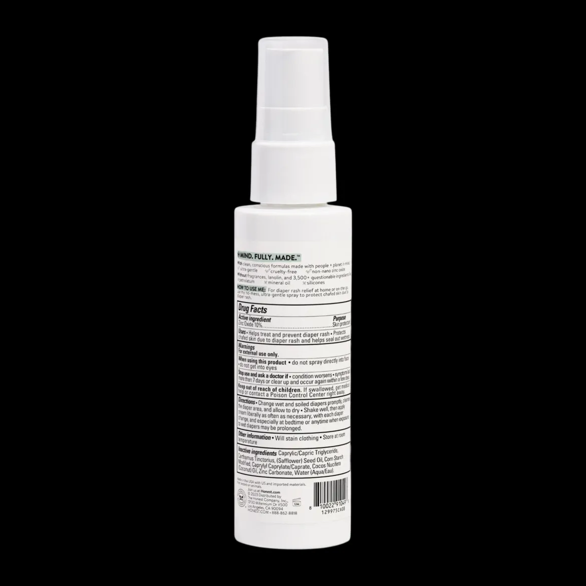 Sprayable Diaper Rash Cream