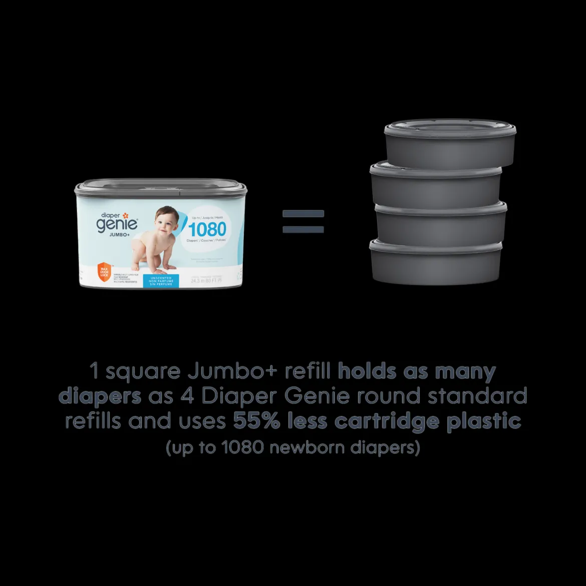 Square Refill Bags (Compatible with Compact, Classic, Select Pails)