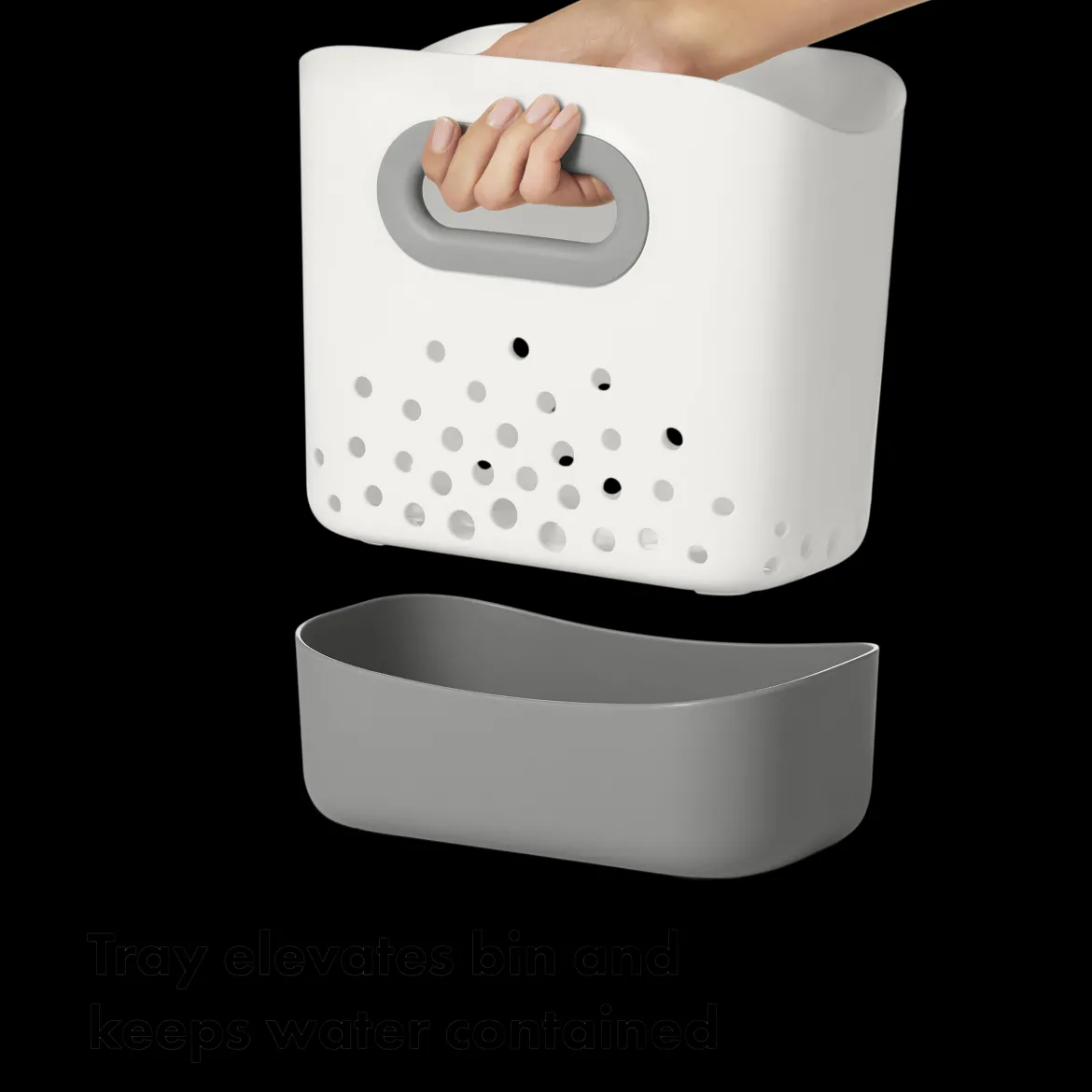 Stand Up Bath Toy Bin