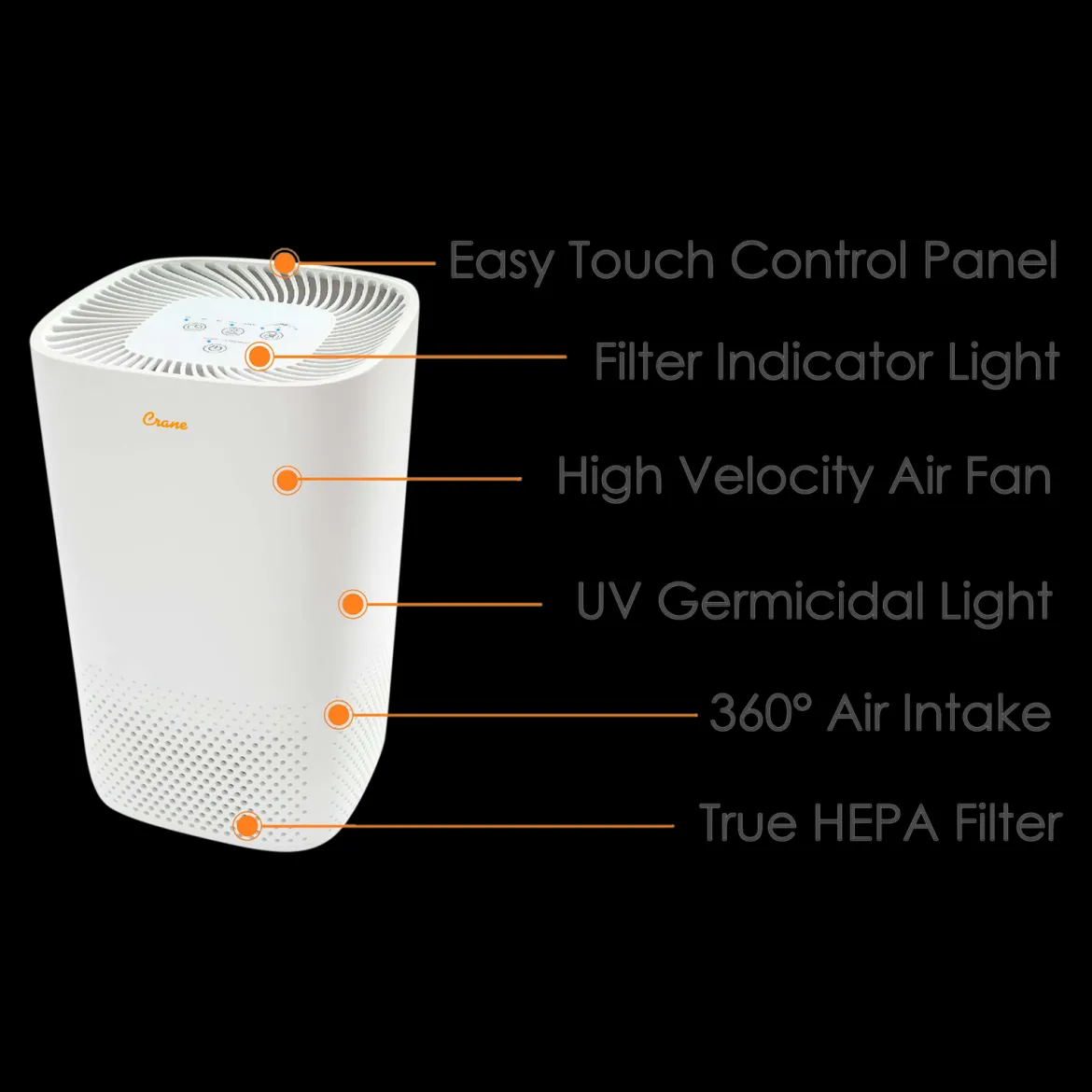 Standard True HEPA Tower Air Purifier