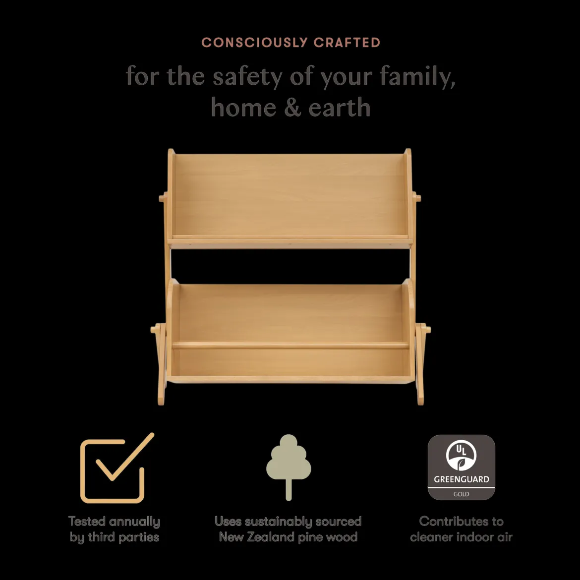 Tally Storage and Bookshelf