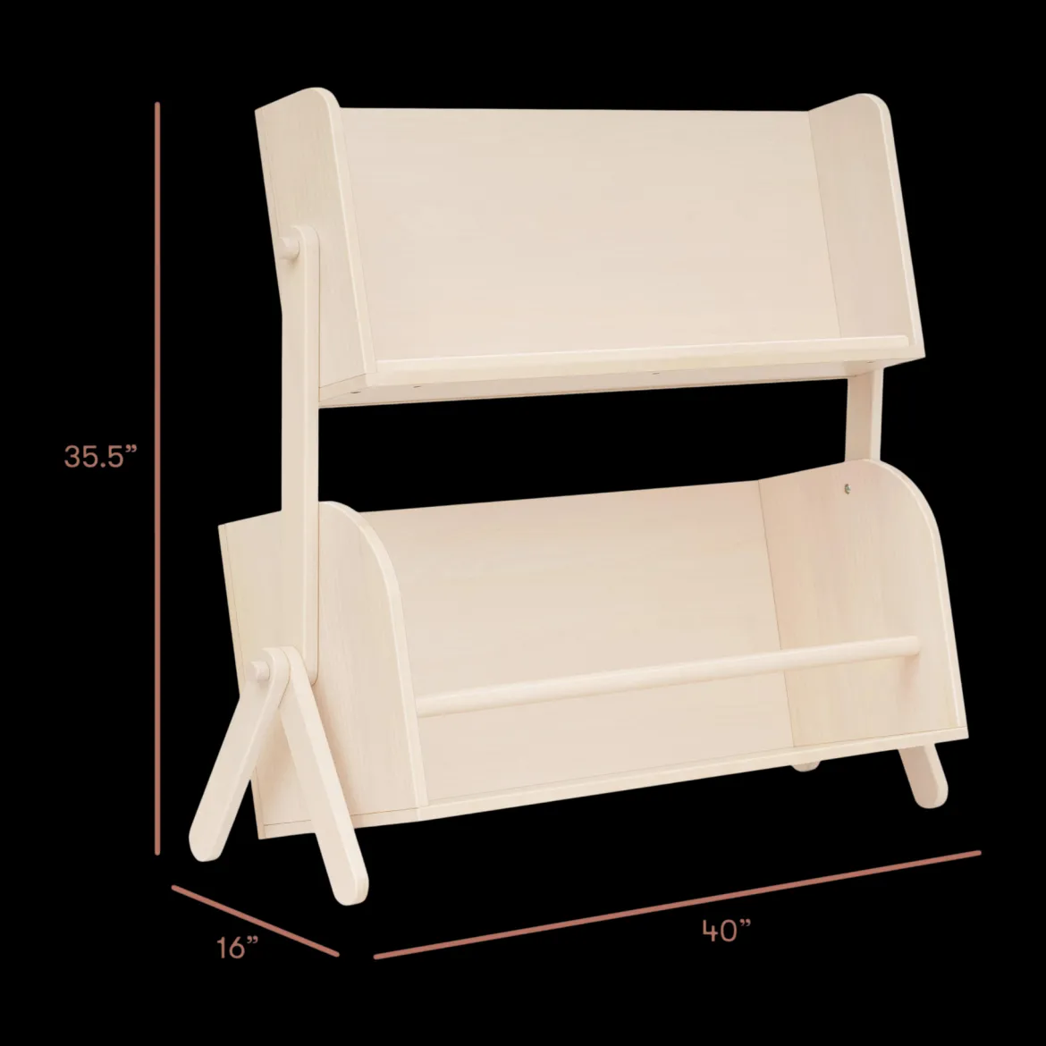 Tally Storage and Bookshelf