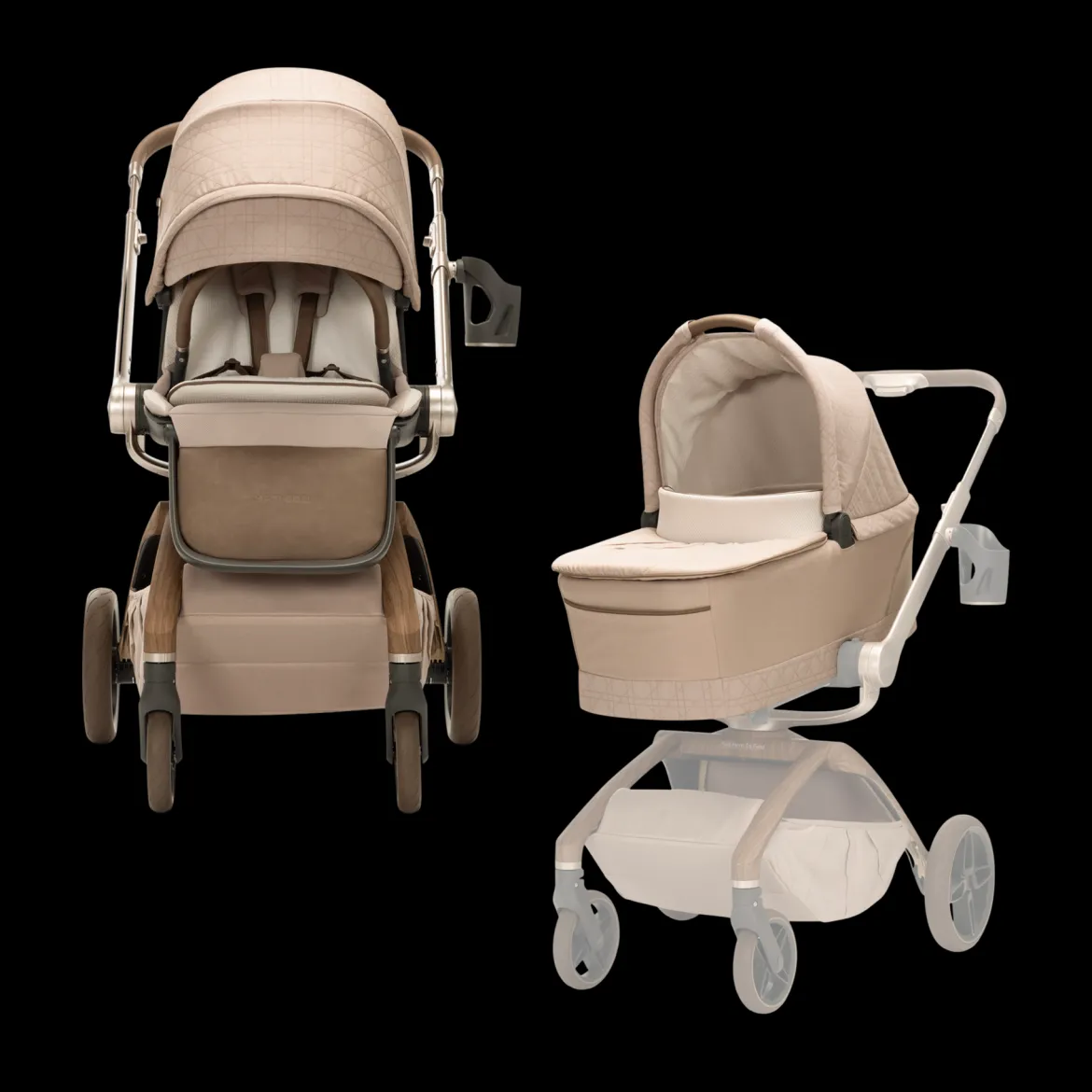 Tana 360 Rotating Stroller Carriage System
