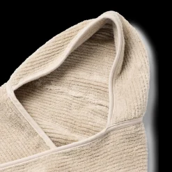 The Organic Ribbed Hooded Towel
