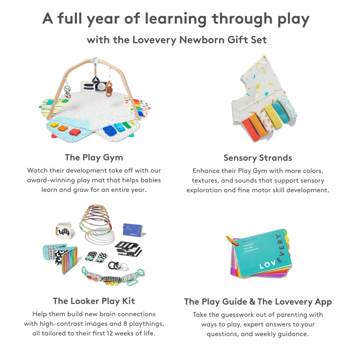 The Play Gym Newborn Gift Set