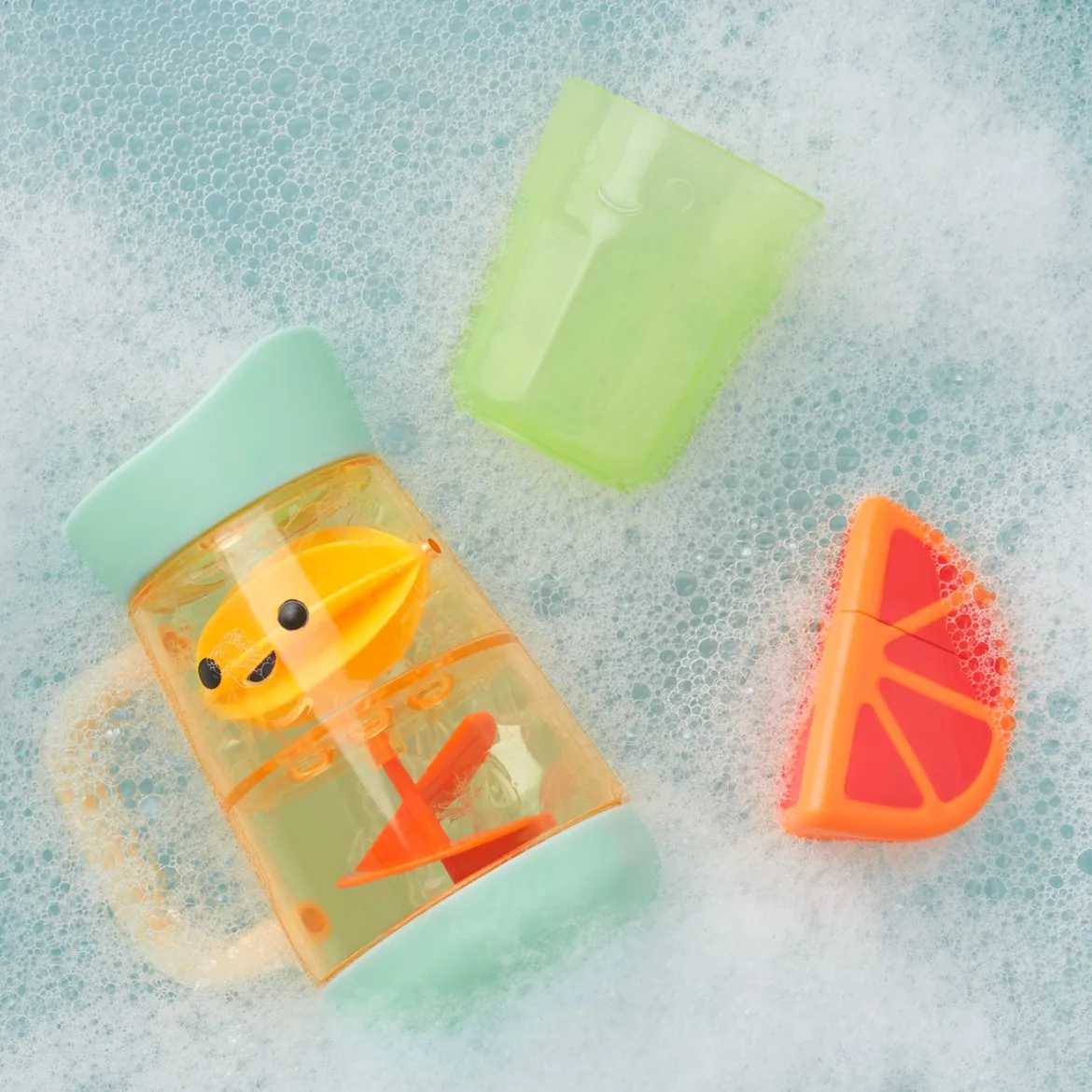 Tub-to-Table Cafe Swirl & Splash Lemonade Bath Toy Set