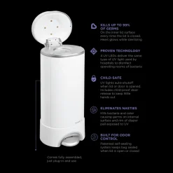 UV STEP Diaper Pail