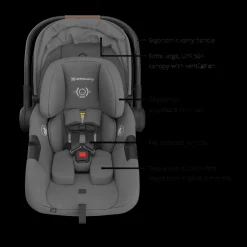 Vista V3 Stroller & Aria V2 Lightweight Infant Car Seat Travel System
