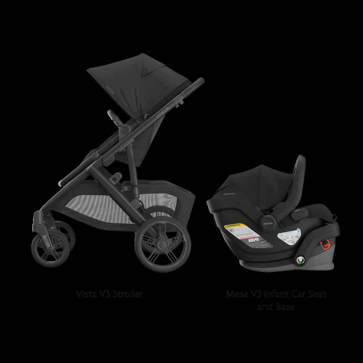 Vista V3 Stroller & Mesa V3 Infant Car Seat Travel System