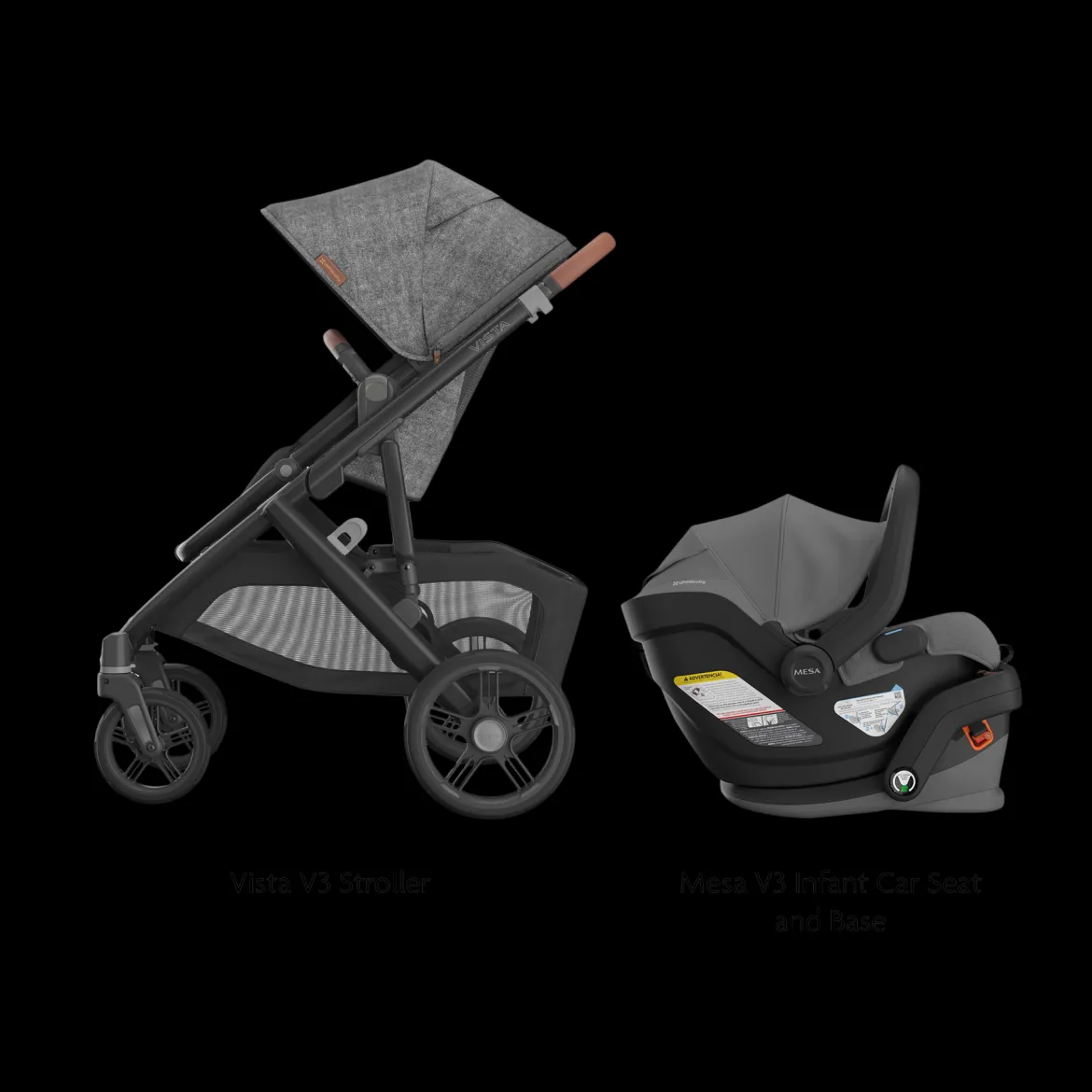 Vista V3 Stroller & Mesa V3 Infant Car Seat Travel System