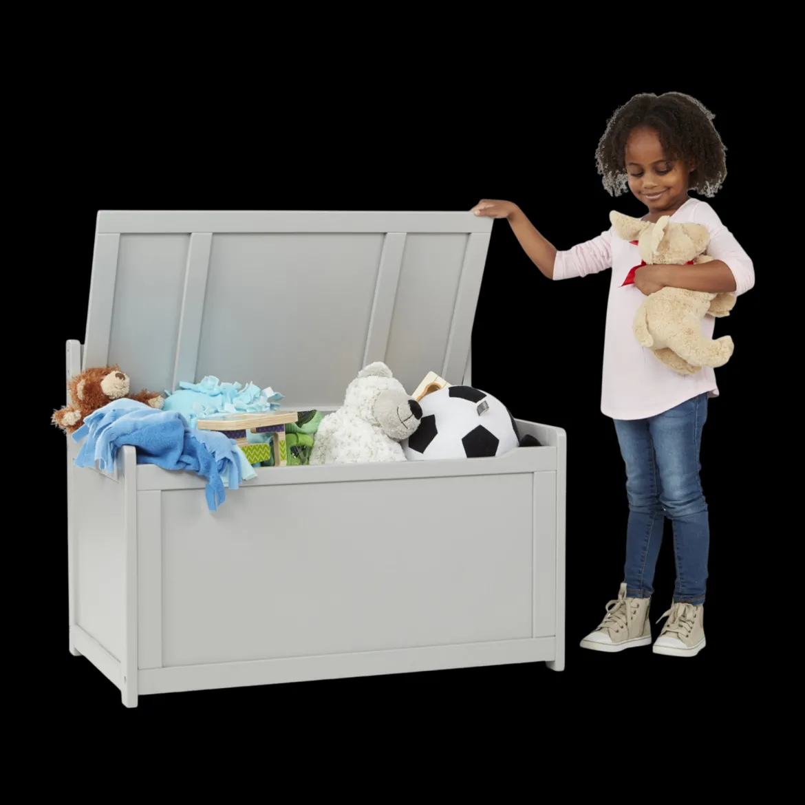 Wooden Toy Chest