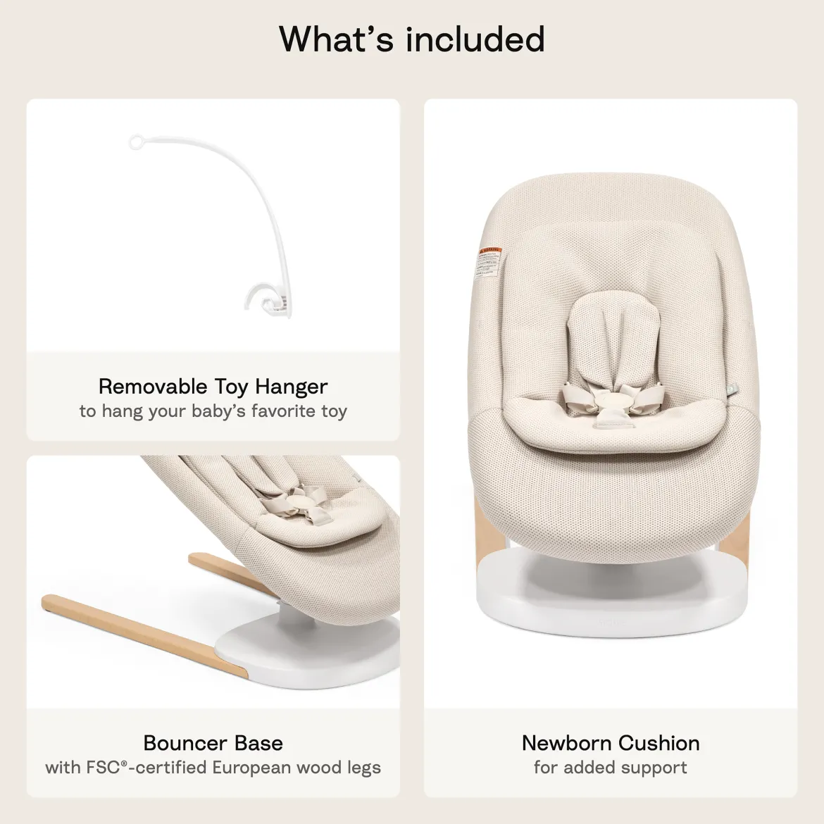 Yoga 2-in-1 Swing and Bouncer