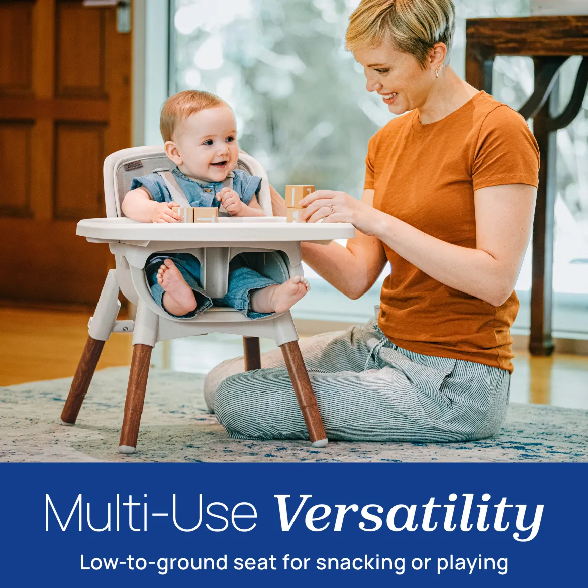 Zest LE 4-in-1 Folding High Chair